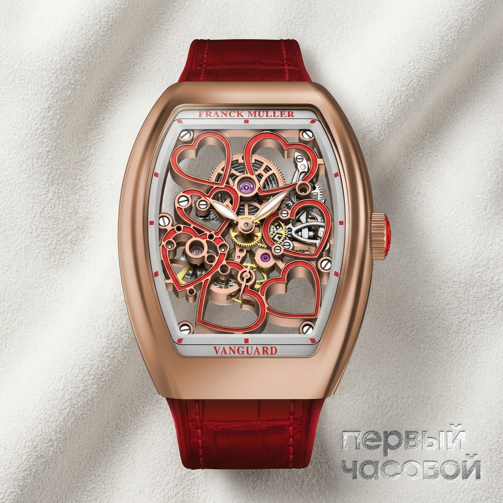 Franck Muller Vanguard Heart Skeleton
