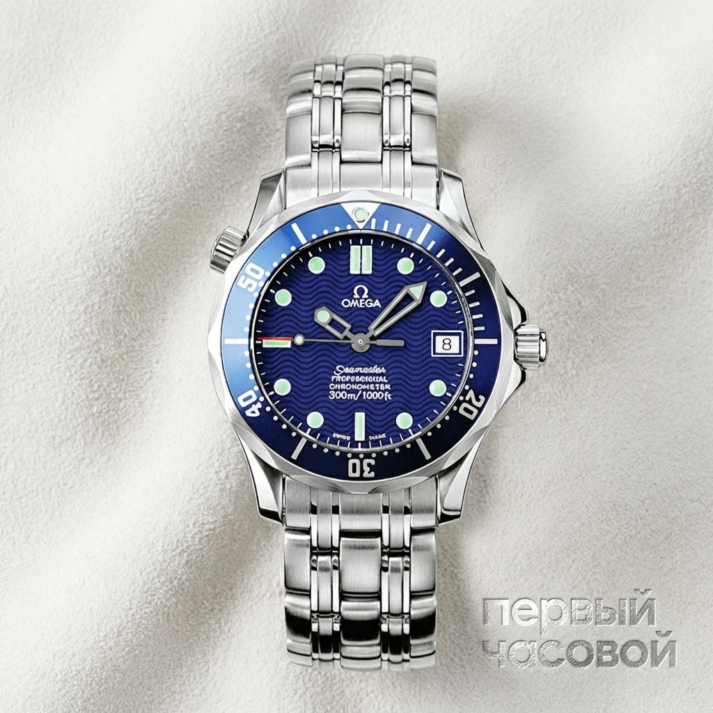 Купить элитные часы Omega SeaMaster Diver 300 Co-Axial 36.25 mm 2551.80.00: в наличии в Москве!