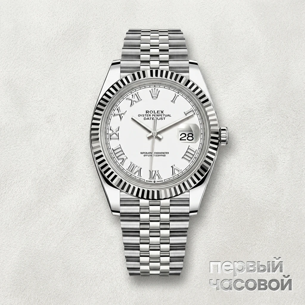 Rolex Datejust II 41mm White Dial Roman 2021 126334