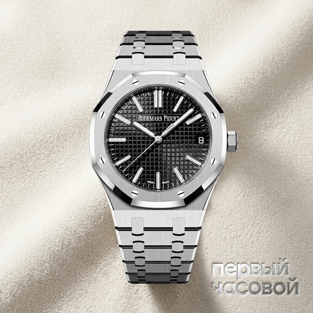 Купить элитные часы Audemars Piguet Royal Oak Selfwinding 41Mm Black Dial 15510ST.OO.1320ST.07: в наличии в Москве!