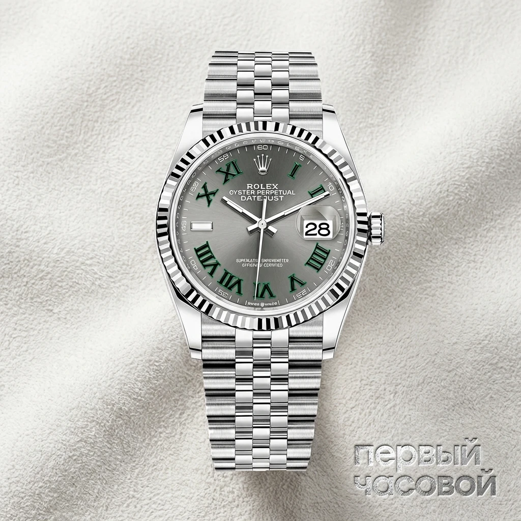 Купить элитные часы Rolex Datejust 36mm Wimbledon Dial 2023 126234: в наличии в Москве!