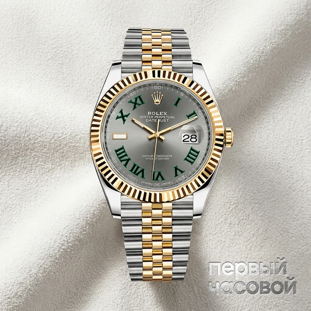 Купить элитные часы Rolex Oyster Perpetual Datejust Wimbledon 126333: в наличии в Москве!