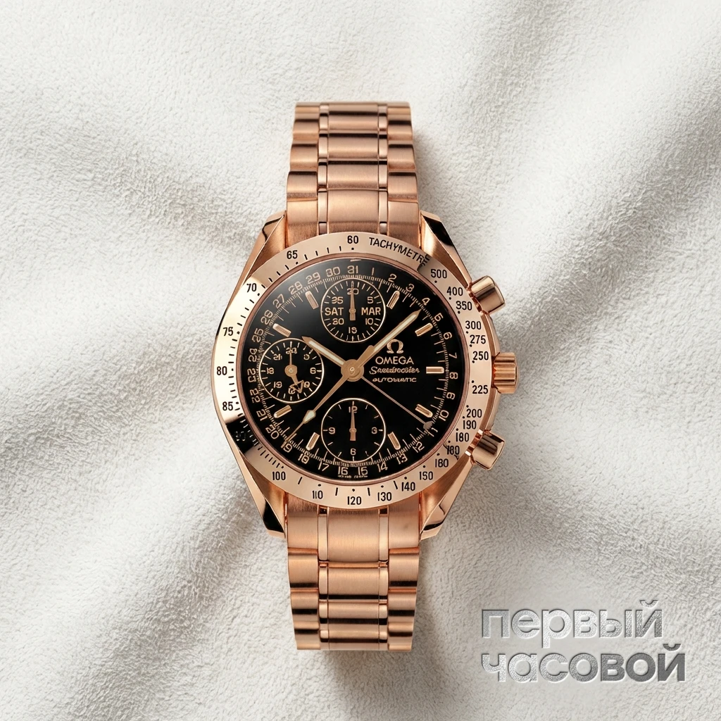 Omega Speedmaster 39 Мm Rose Gold 3123.50.00