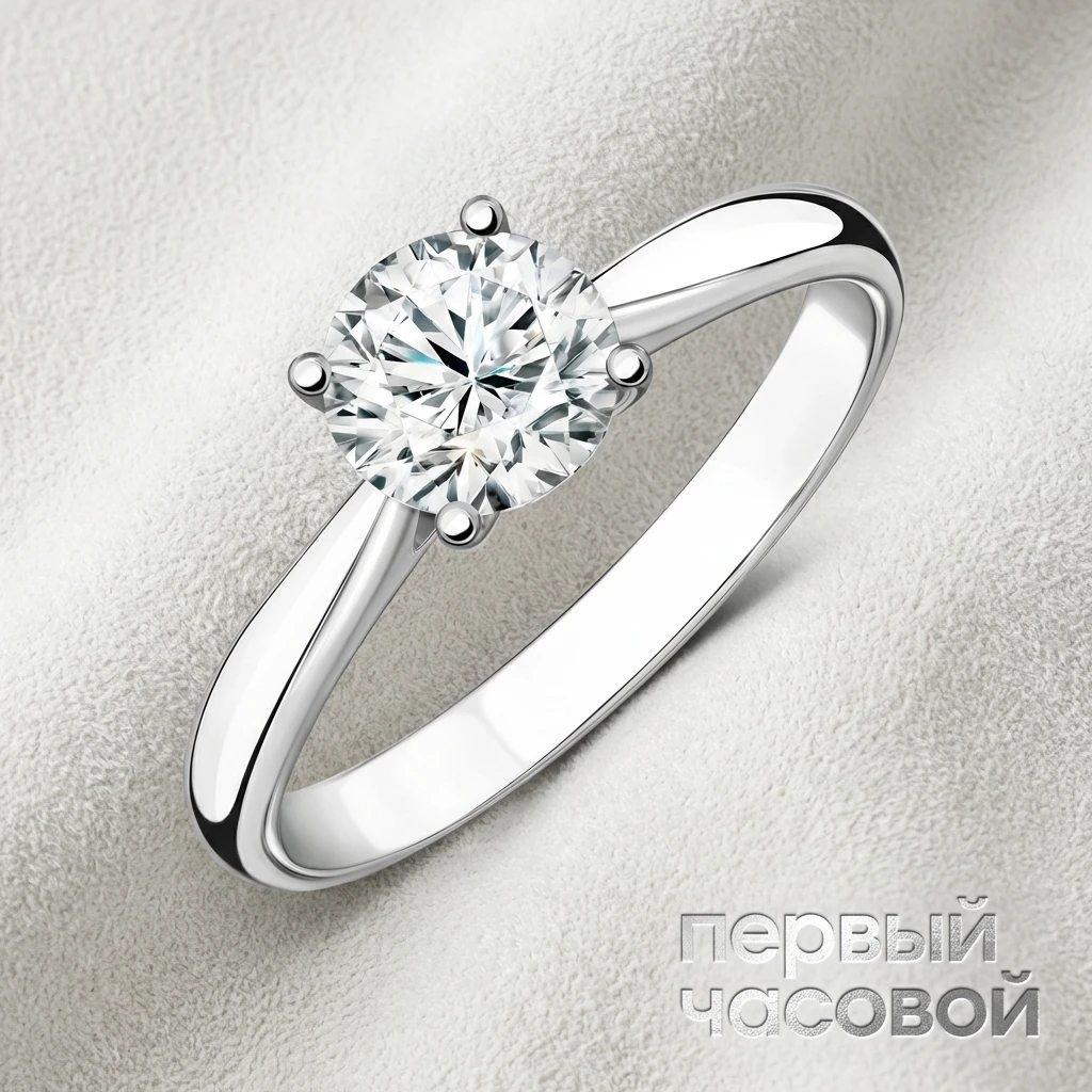 Купить украшение Studio jewelry Кольцо С Бриллиантом 2,22 Ct. J/If (3 Excellent) : в наличии в Москве!