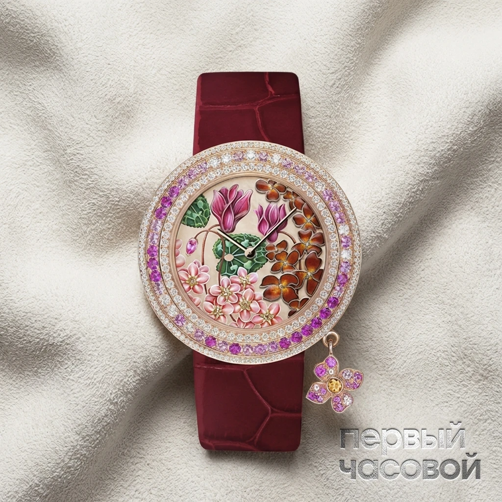 Купить элитные часы Van Cleef &amp; Arpels Extraordinaire Amour 38Mm Rose Gold VCARO4JW00: в наличии в Москве!