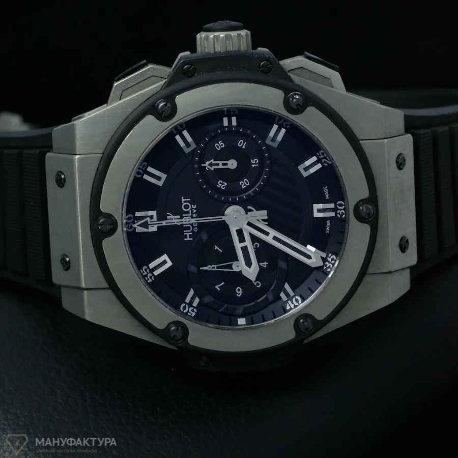 Купить элитные часы Hublot King Power Foudroyante Zirconium 715.ZX.1127.RX: в наличии в Москве!