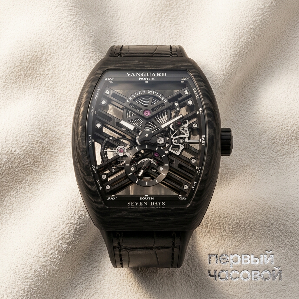 Franck Muller Mens Collection Vanguard Skeleton