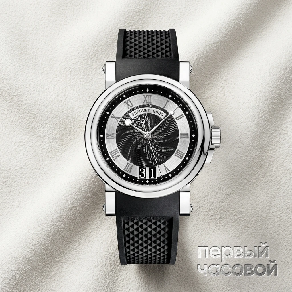 Купить элитные часы Breguet Marine II Big Date Steel Black Dial 5817ST/92/5V8 : в наличии в Москве!