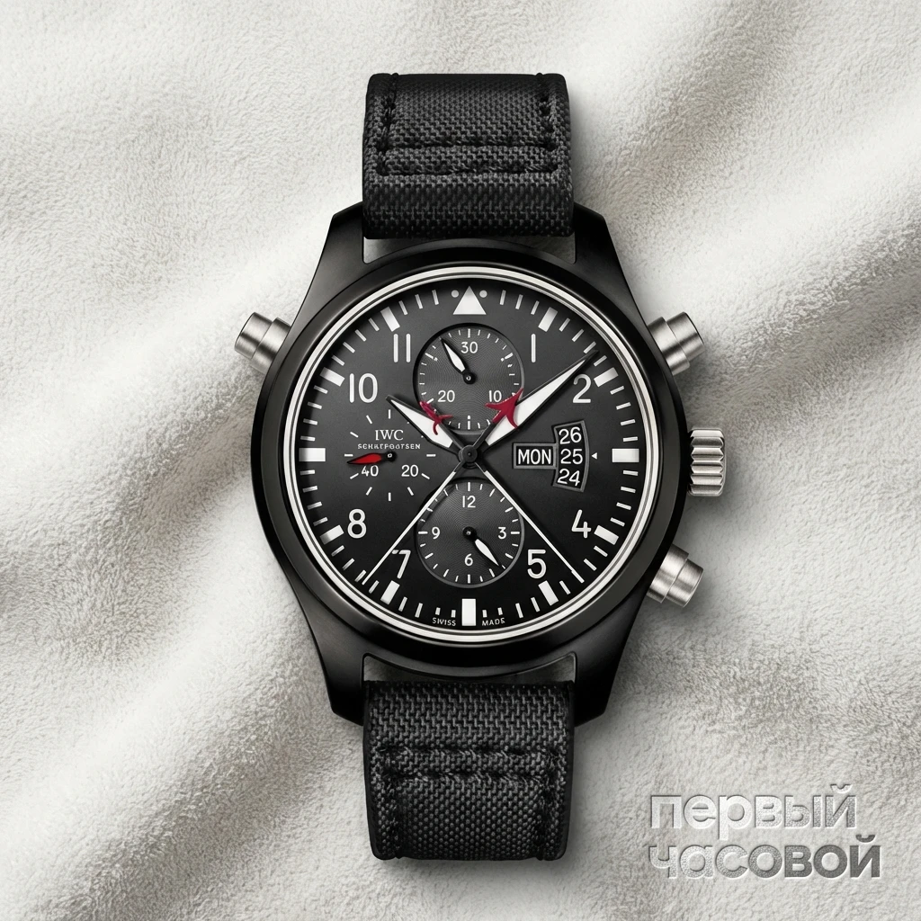 Купить элитные часы Iwc Pilot's Chronograph "TOP GUN" Special Edition IW379901: в наличии в Москве!