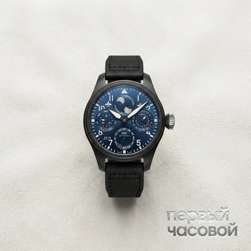 Купить элитные часы Iwc Big Pilots Watch Perpetual Calendar Edition Rodeo Drive IW503001: в наличии в Москве!