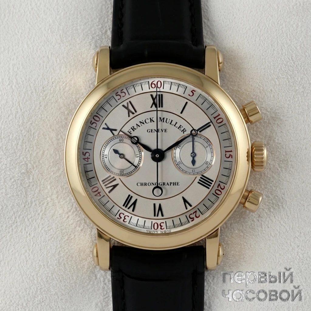 Купить элитные часы Franck Muller CRONOGRAPH TELEMETRE YELLOW GOLD 2870 NA: в наличии в Москве!