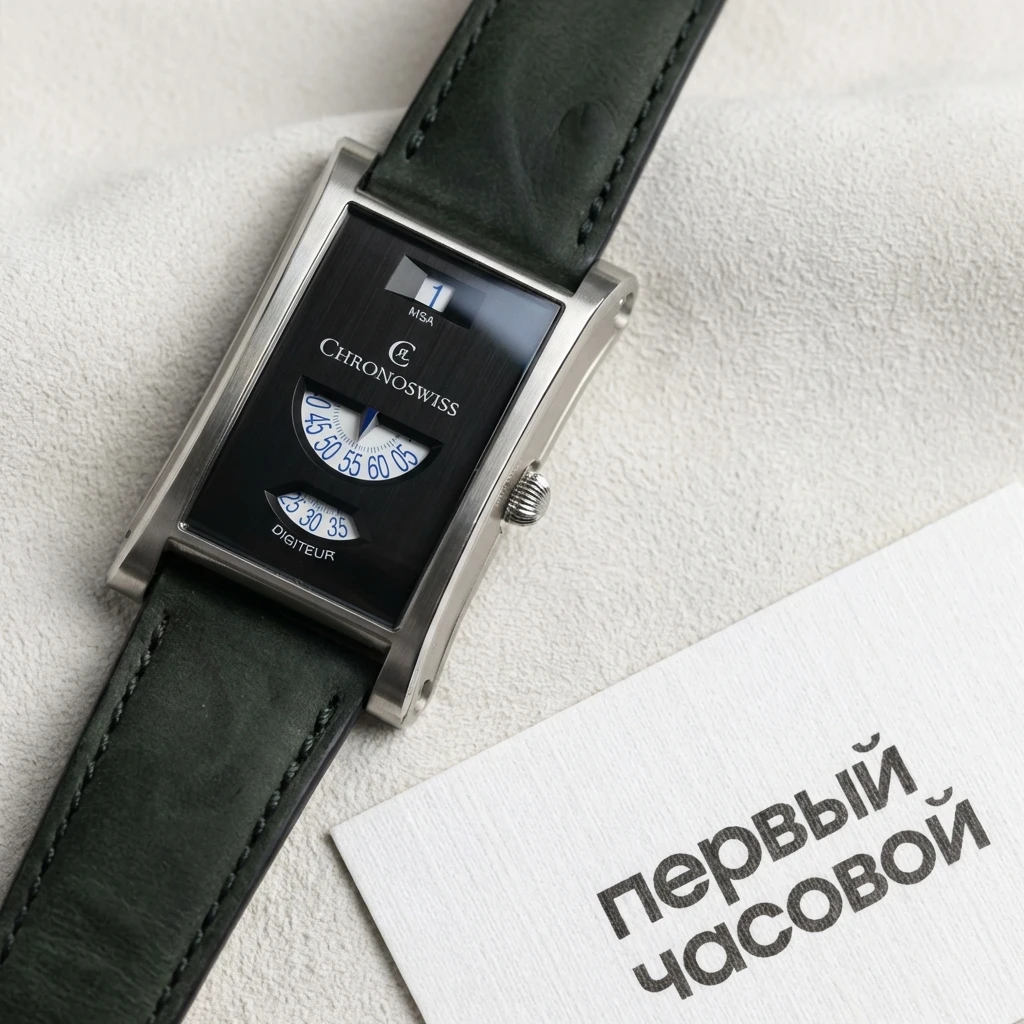 Купить элитные часы Chronoswiss NEO DIGITEUR GRANIT CH-1373.2-ANSI: в наличии в Москве!