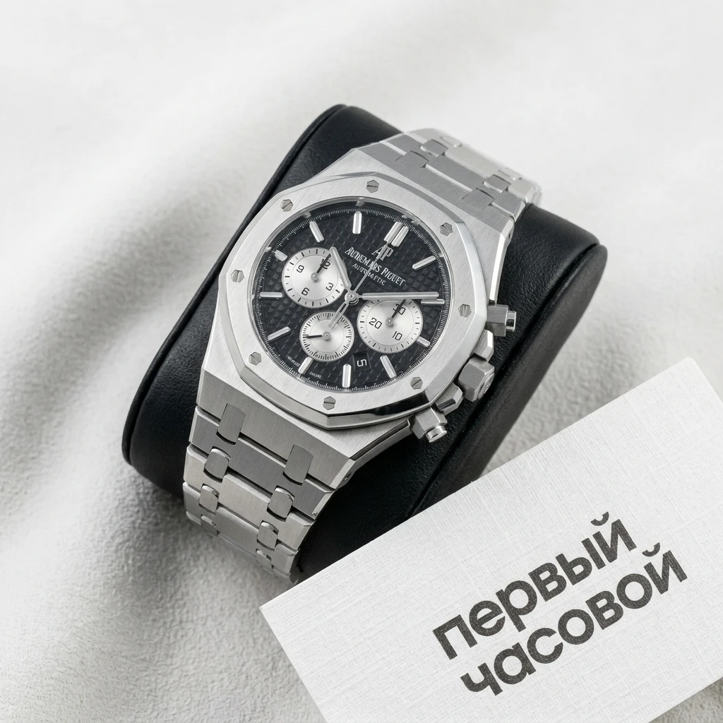 Купить элитные часы Audemars Piguet Royal Oak Chronograph 41Mm Black Dial 26331ST.OO.1220ST.02: в наличии в Москве!