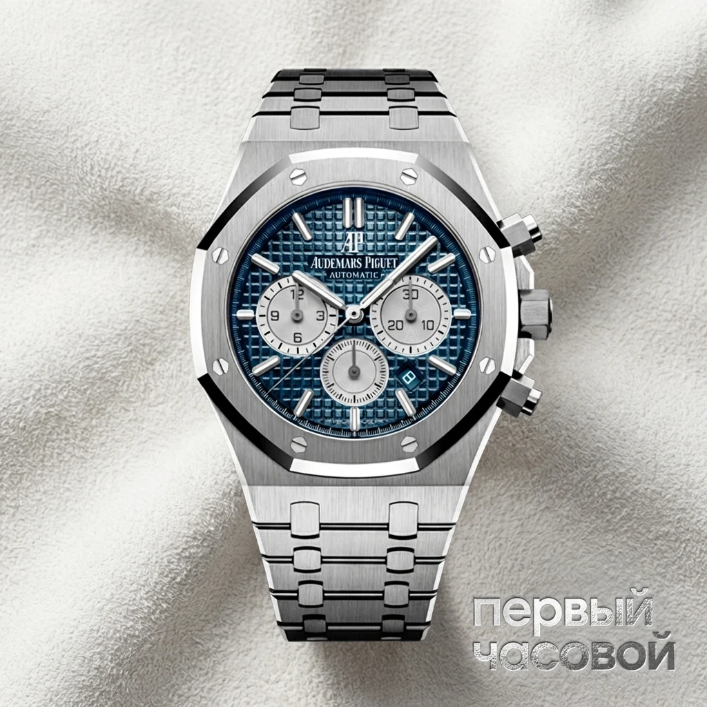Купить элитные часы Audemars Piguet Royal Oak Chronograph 41mm Blue Dial 26331ST.OO.1220ST.01: в наличии в Москве!