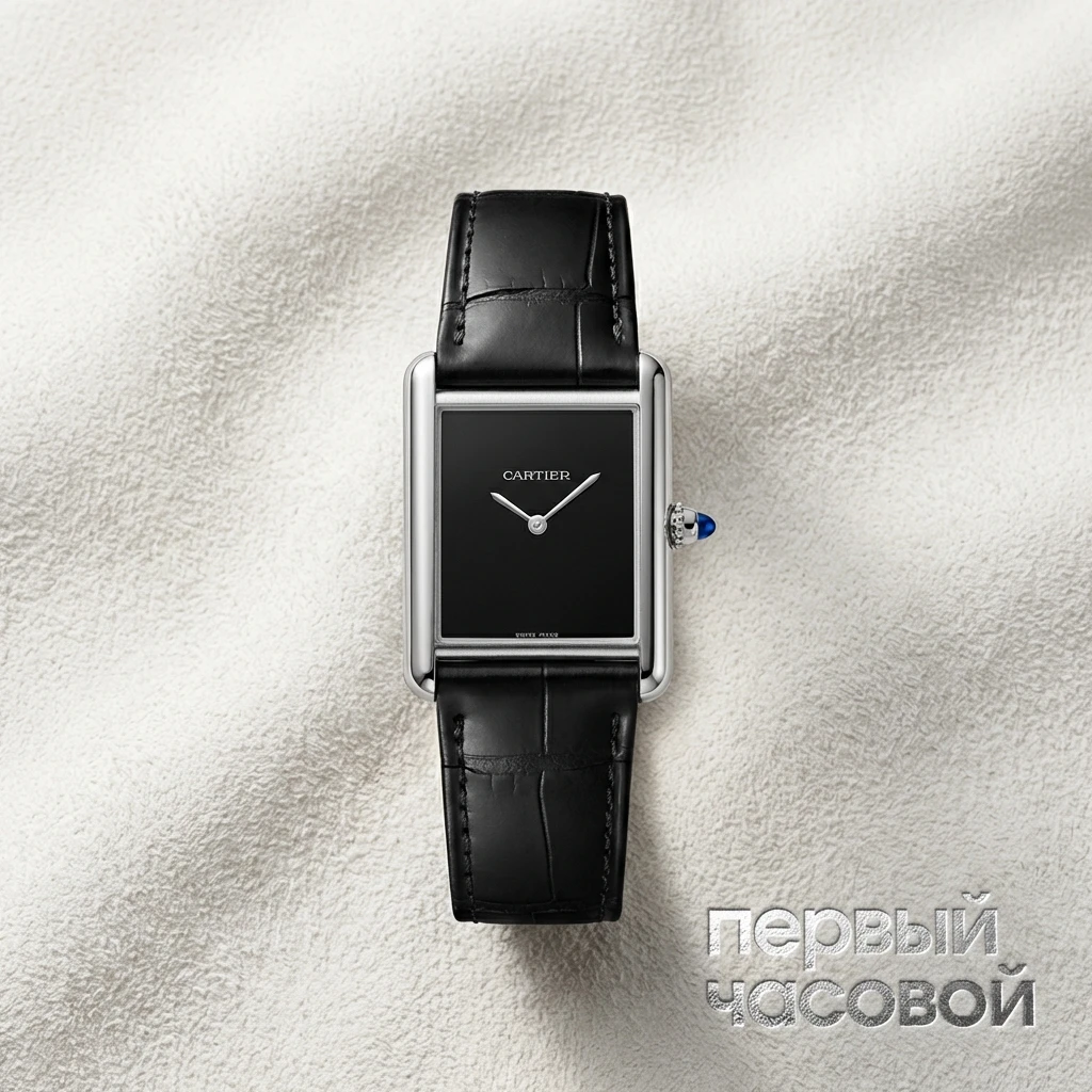 Купить элитные часы Cartier Tank Must De Cartier Black WSTA0072: в наличии в Москве!