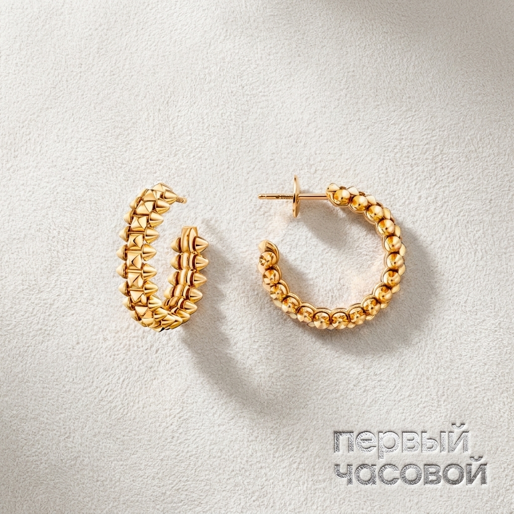 Cartier Clash de Cartier earrings small Model, Yellow Gold