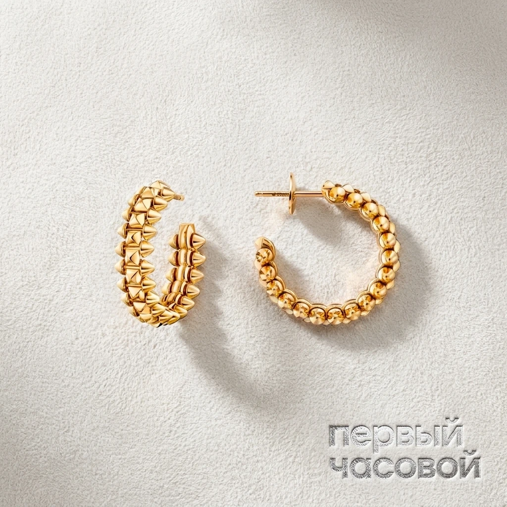 Cartier Clash de Cartier earrings small Model, Yellow Gold B8301490
