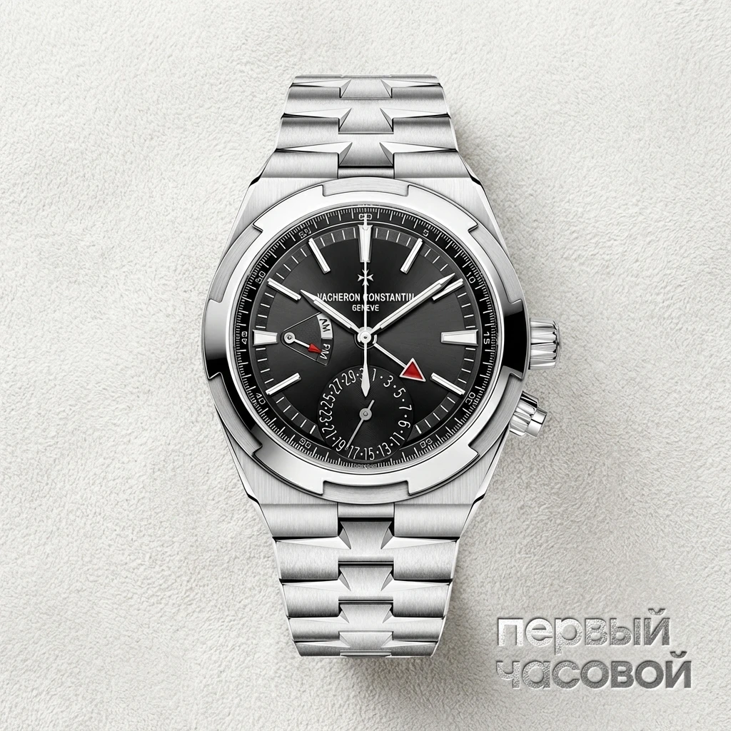 Vacheron Constantin Overseas Dual Time Black Dial 7900V/110A-B546