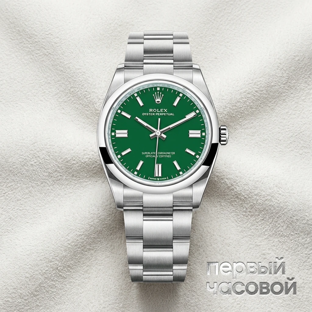 Купить элитные часы Rolex Oyster Perpetual 36 Green Dial 126000-0005: в наличии в Москве!