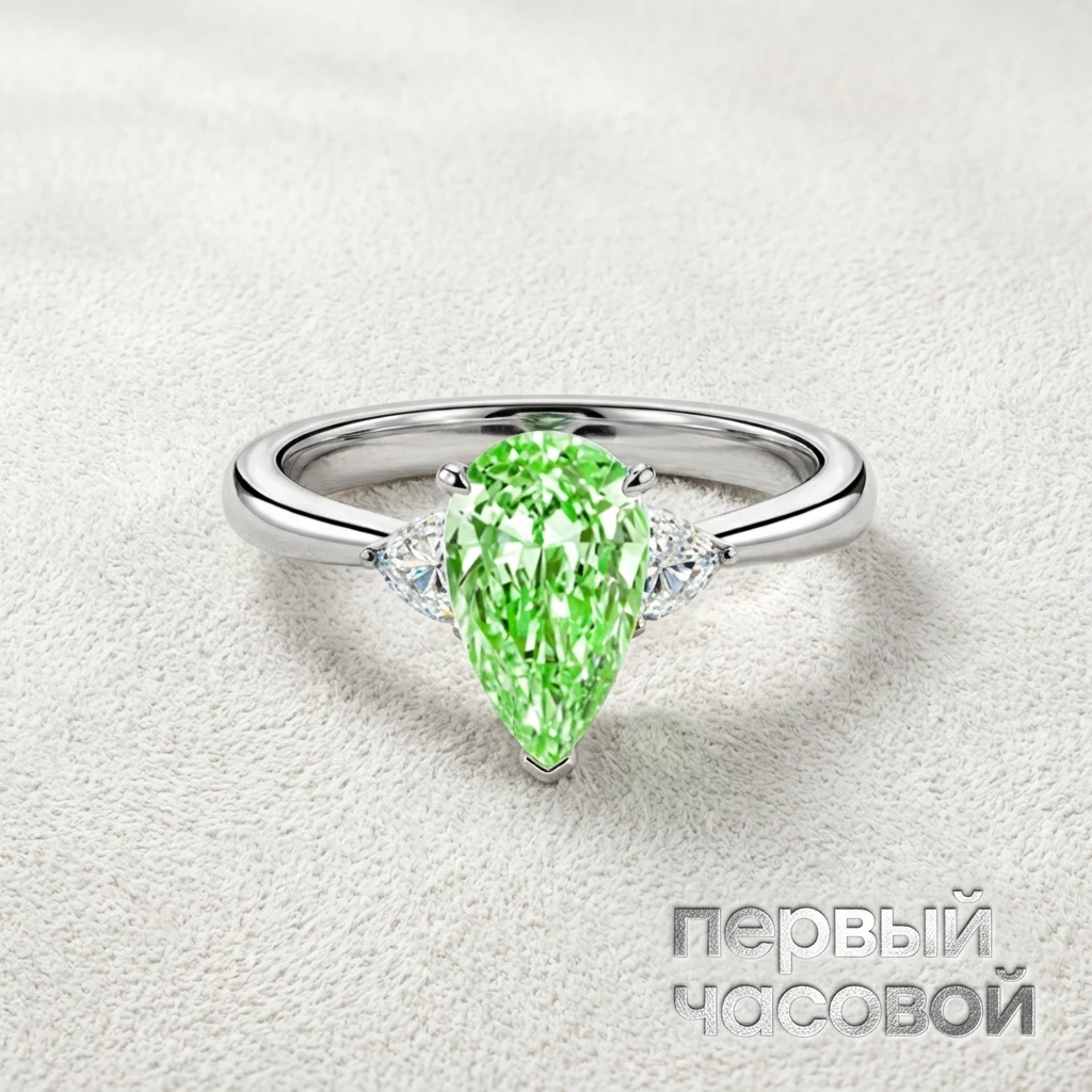 Купить украшение Studio jewelry Кольцо С Бриллиантом 2,10 Ct. Fbgy/Vs1 : в наличии в Москве!