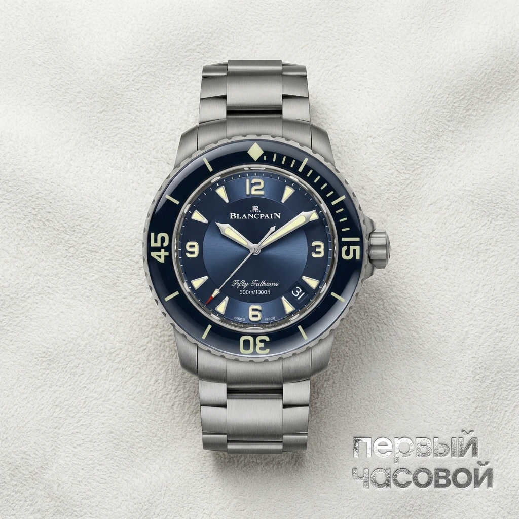 Купить элитные часы Blancpain Fifty Fathoms Automatique 5015 12B40 98: в наличии в Москве!