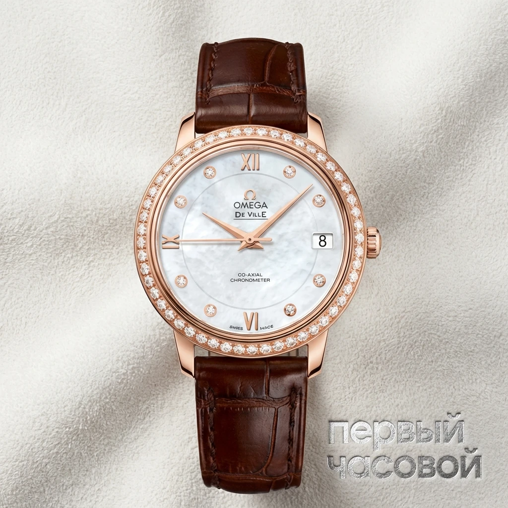 Купить элитные часы Omega De Ville Prestige Co-Axial 32.7 mm 424.58.33.20.55.001: в наличии в Москве!