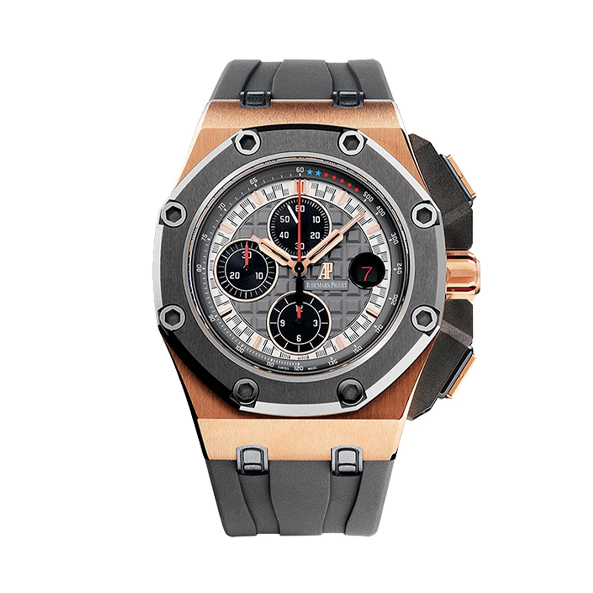 Купить элитные часы Audemars Piguet Royal Oak Offshore Michael Schumacher Rose Gold Titanium Limited Edition 26568OM.OO.A004CA.01: в наличии в Москве!