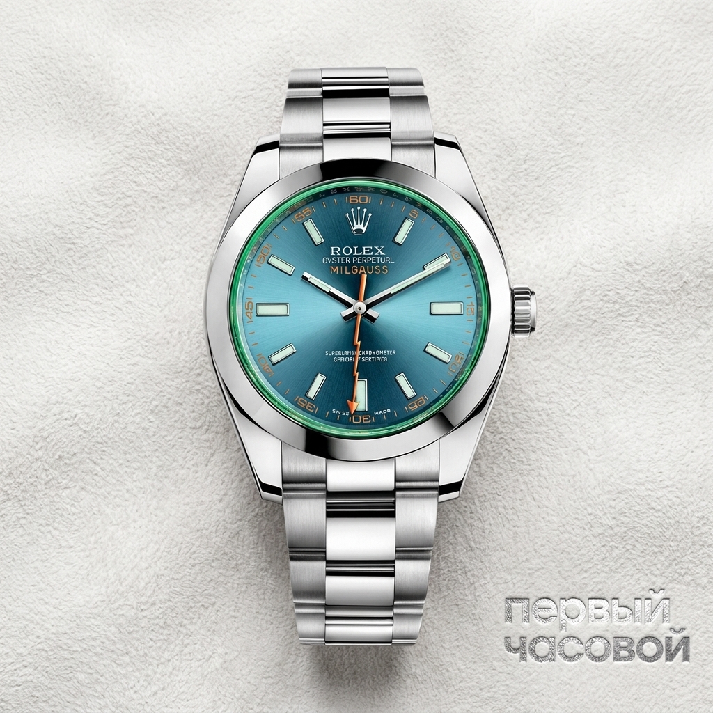 Rolex Milgaus Z-Blue Dial