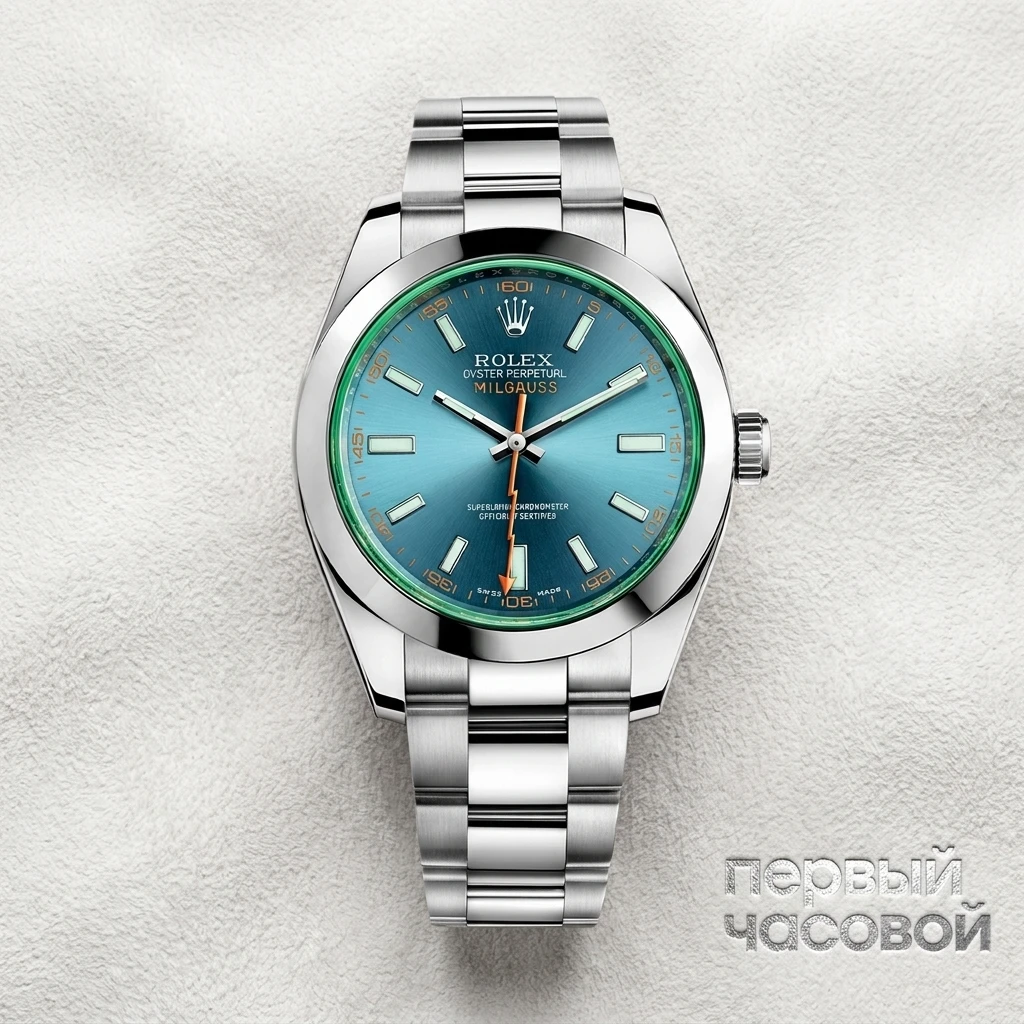 Rolex Milgaus Z-Blue Dial 116400GV