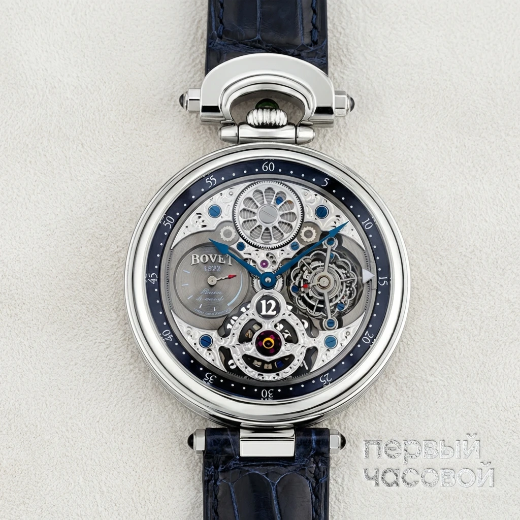 Купить элитные часы Bovet Amadeo Fleurier Complications Tourbillon Jumping Hours CP0493: в наличии в Москве!