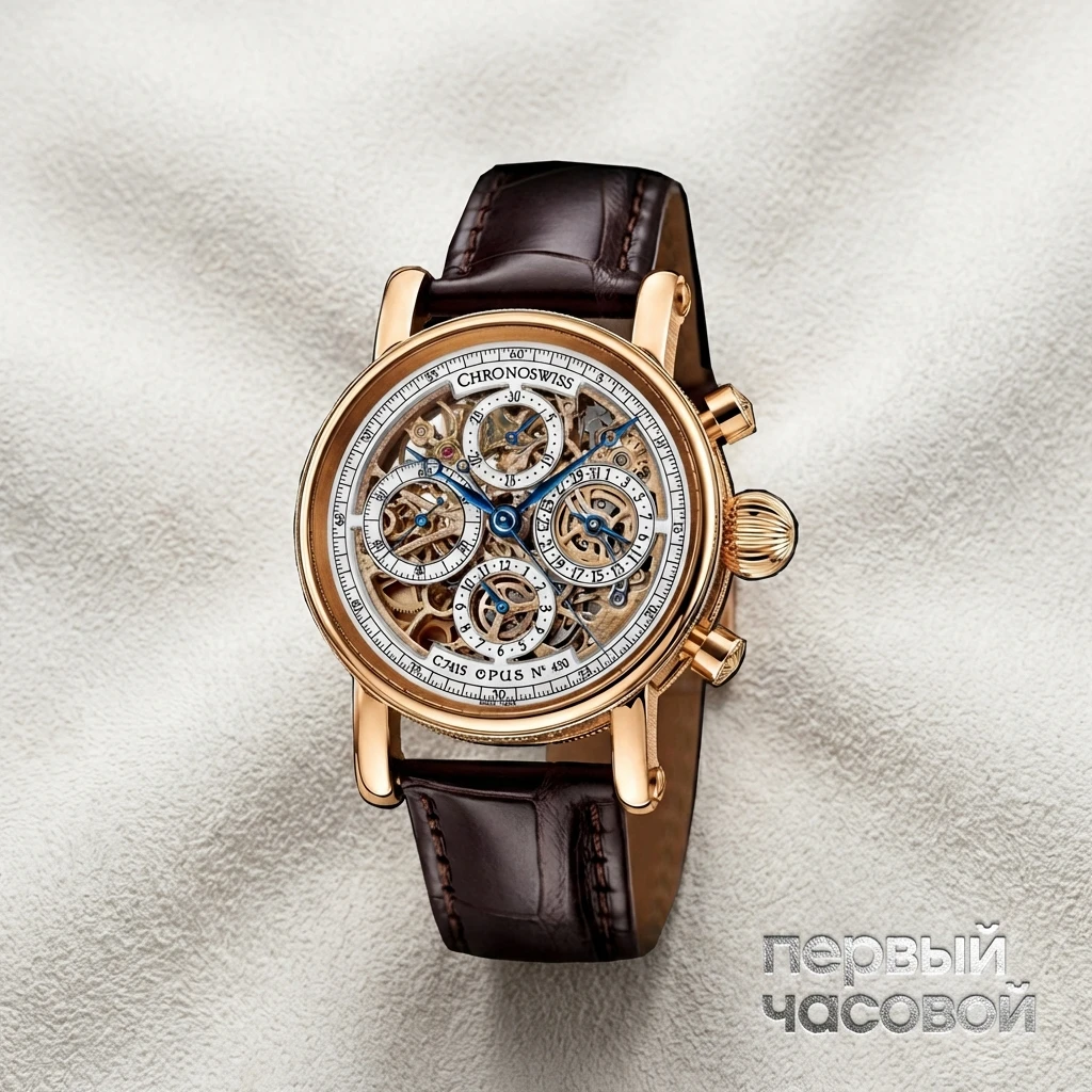 Купить элитные часы Chronoswiss Skeletonizing Opus Skeleton Chronograph  CH7521R: в наличии в Москве!