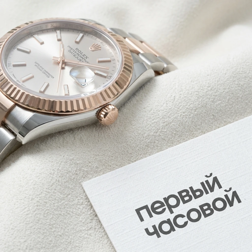 Купить элитные часы Rolex Datejust 41Mm Steel Rose Gold Soundust Dial 126331: в наличии в Москве!