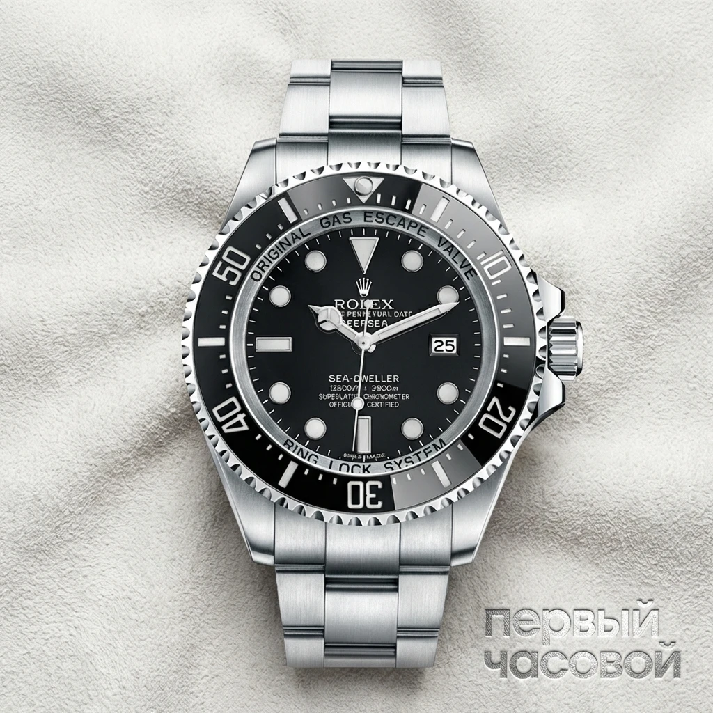 Купить элитные часы Rolex Sea-Dweller Deepsea Steel Black Dial 126660: в наличии в Москве!