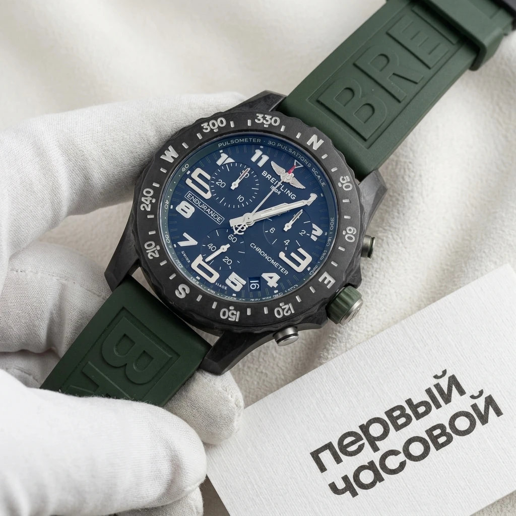 Купить элитные часы Breitling Endurance Pro Breitlight Green X82310D31B1S1: в наличии в Москве!