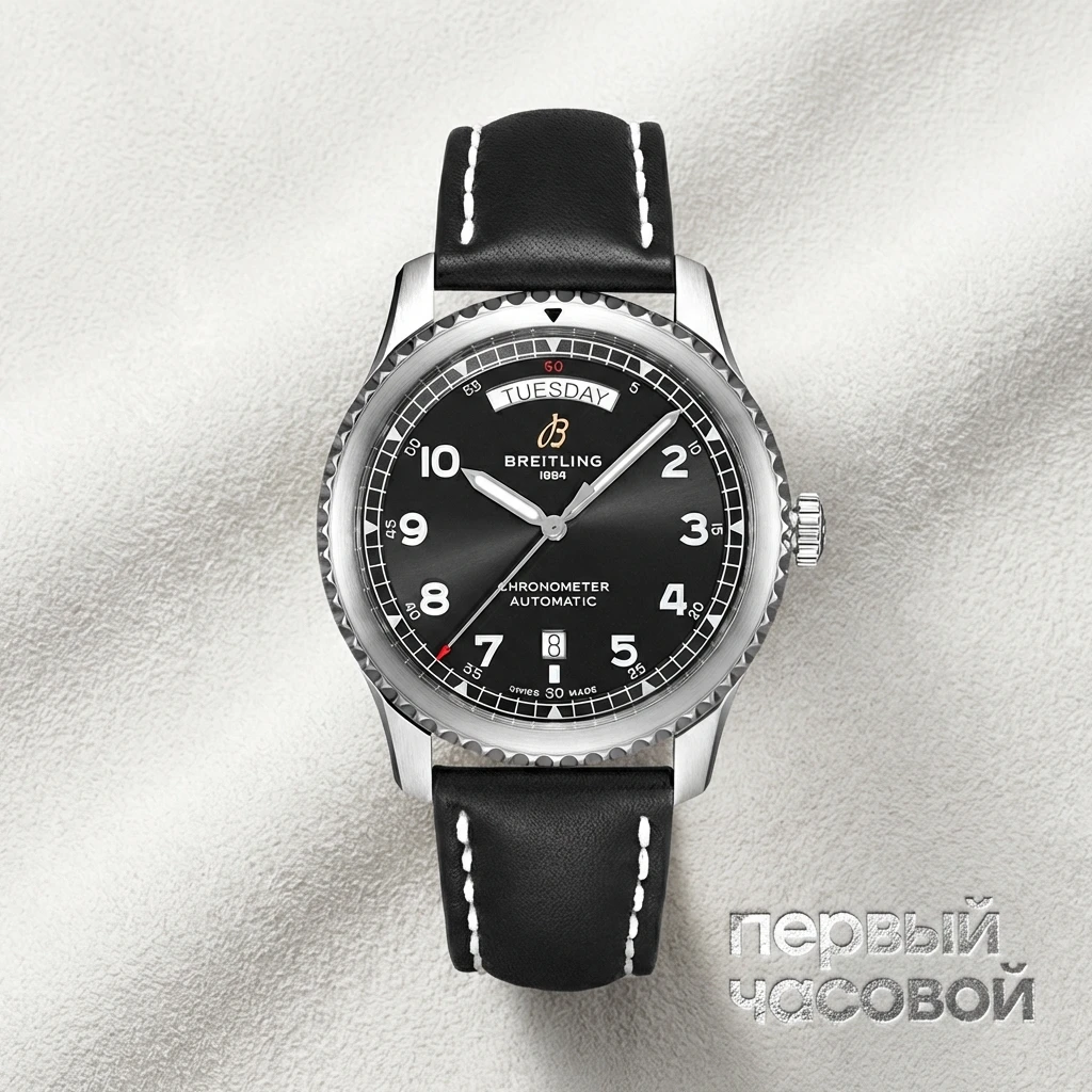 Купить элитные часы Breitling AVIATOR 8 AUTOMATIC DAY &amp; DATE 41 A45330101B1X2: в наличии в Москве!