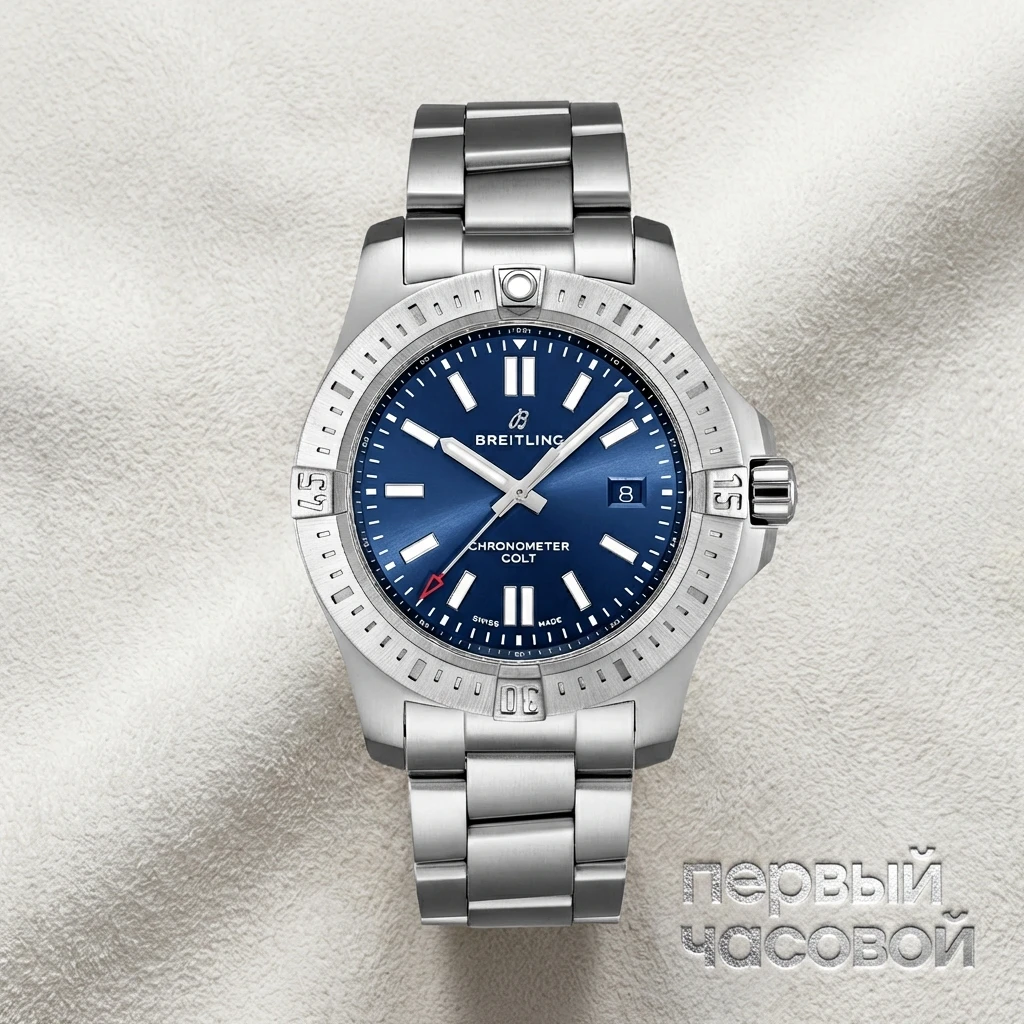 Купить элитные часы Breitling BREITLING COLT AUTOMATIC STEEL MARINER BLUE A17388101C1A1: в наличии в Москве!