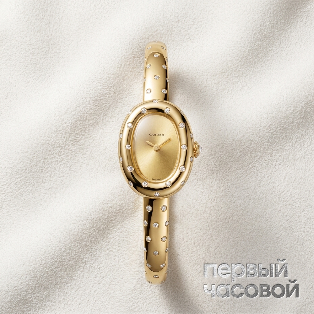 Cartier Baignoire Yellow Gold and Diamonds 16