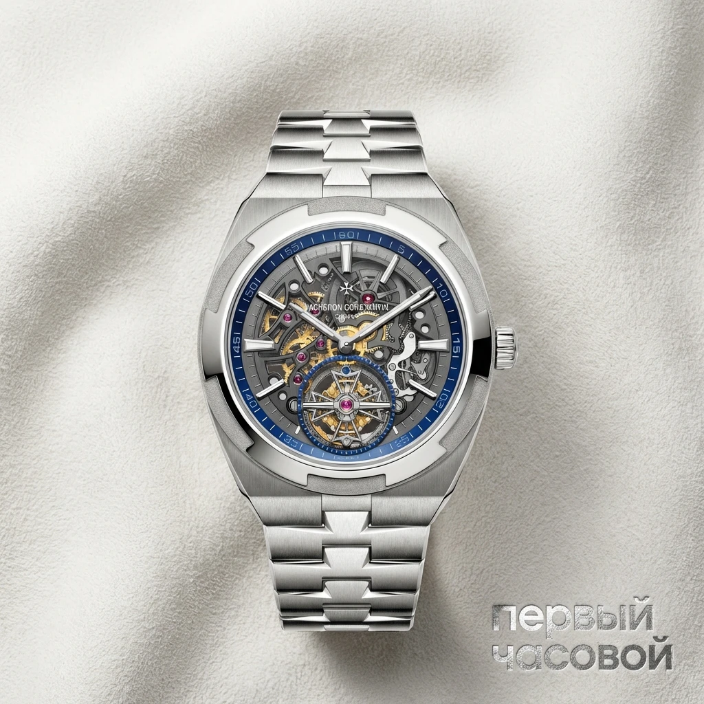 Купить элитные часы Vacheron Constantin Overseas Tourbillon Skeleton 6000V/110T-B935: в наличии в Москве!