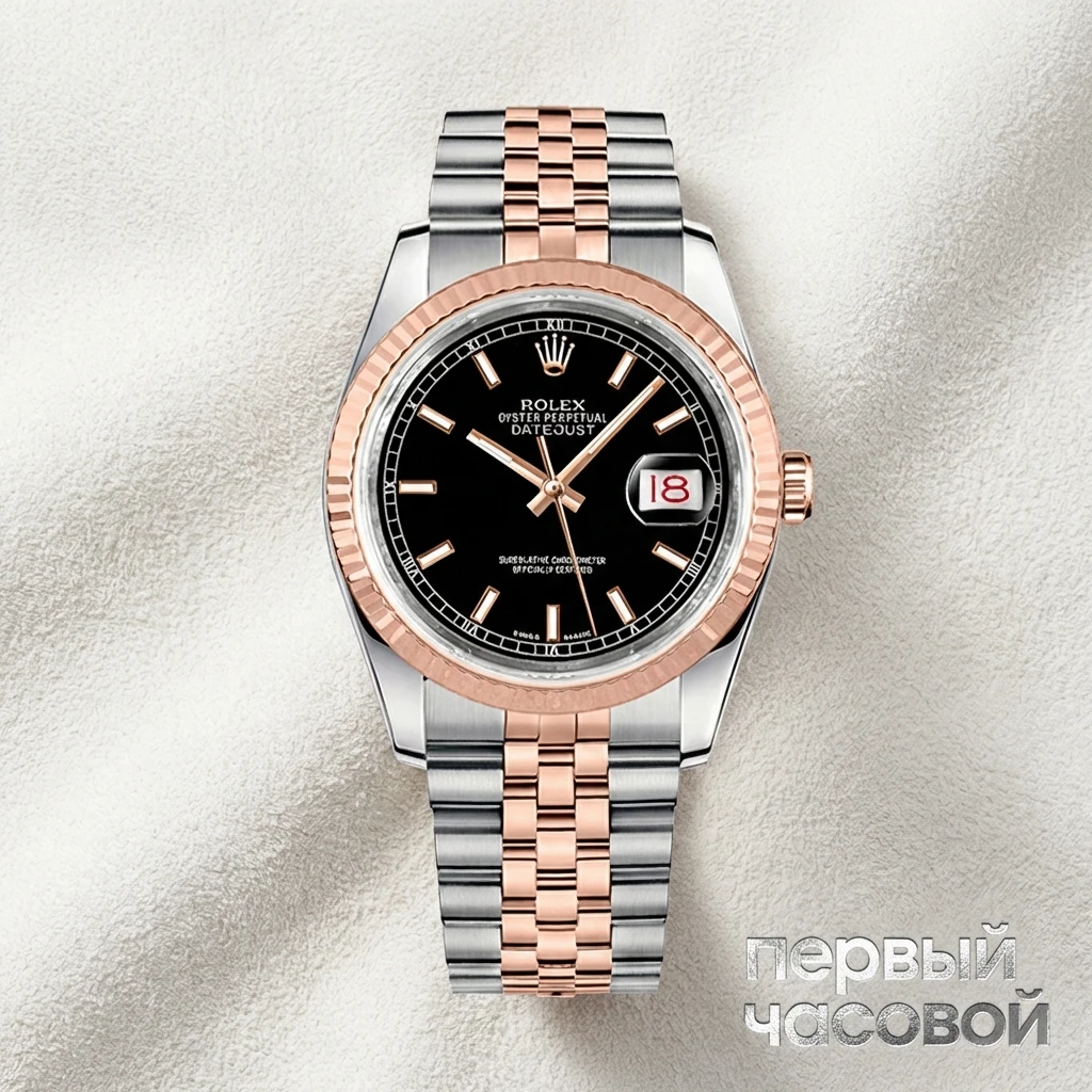 Купить элитные часы Rolex Oyster Perpetual Datejust 36 mm Steel and Everose Gold 116231: в наличии в Москве!
