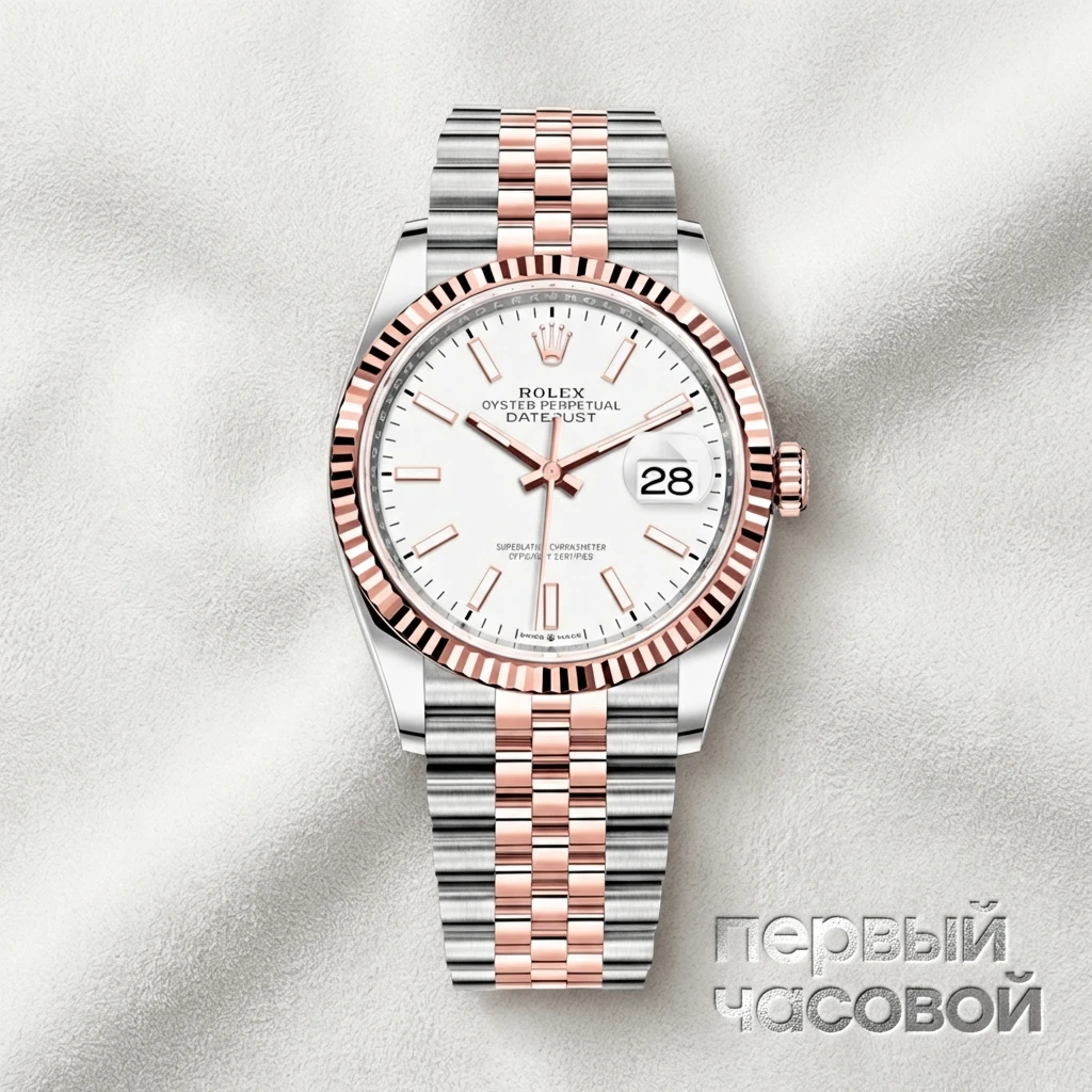 Купить элитные часы Rolex Datejust 36 mm Steel and Everose Gold 126231-0017: в наличии в Москве!