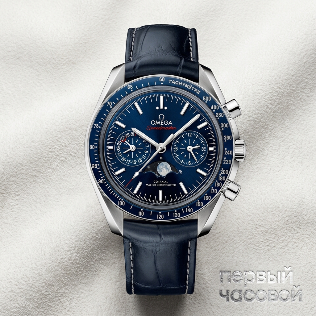 Omega Speedmaster Moonphase Co-Axial Master Chronometer Moonphase Chronograph 44.25 mm