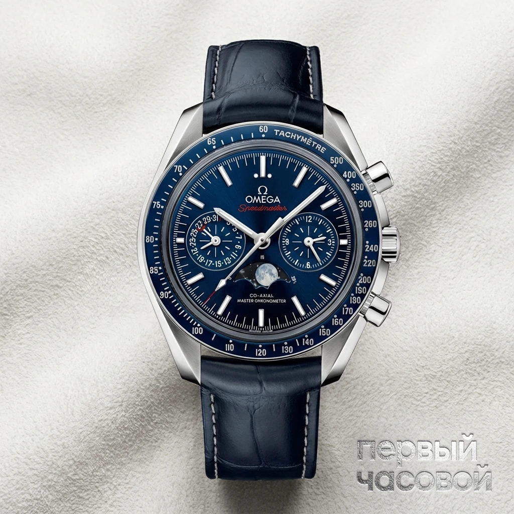Omega Speedmaster Moonphase Co-Axial Master Chronometer Moonphase Chronograph 44.25 mm 304.33.44.52.03.001