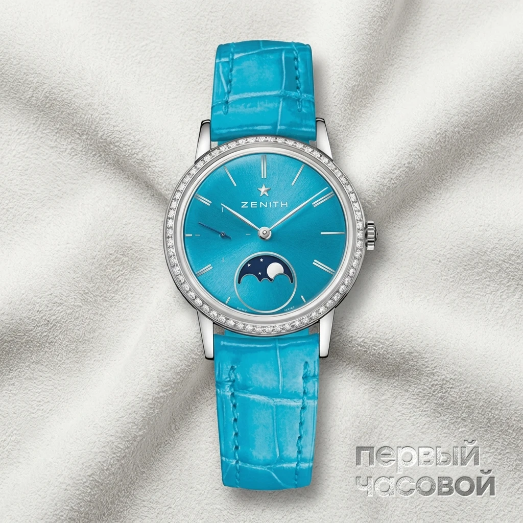 Купить элитные часы Zenith Elite Ladies Moonphase 33 mm 16.2333.692/54.C817: в наличии в Москве!