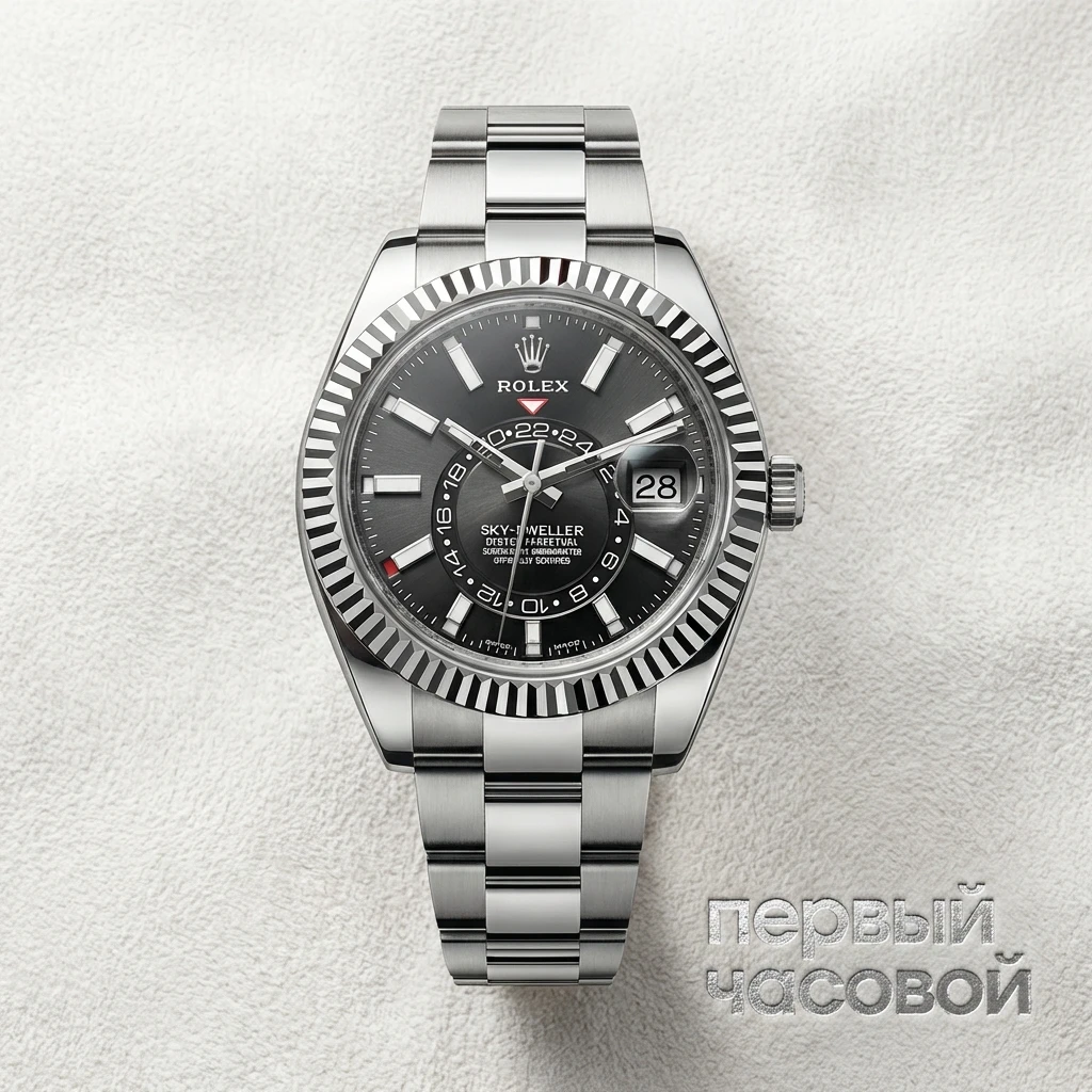 Rolex Sky-Dweller Steel Black Dial 326934
