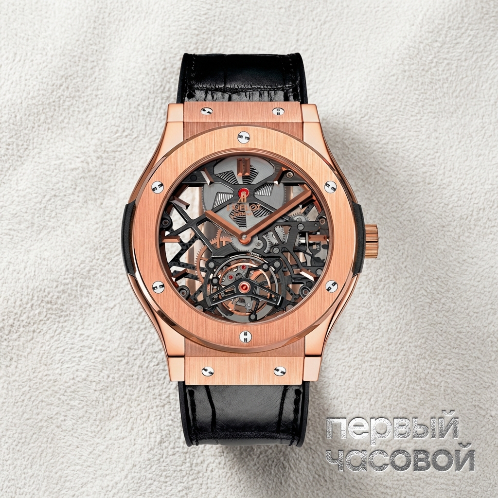 Hublot Classic Fusion Skeleton Tourbillon King Gold 45Mm Limited Edition