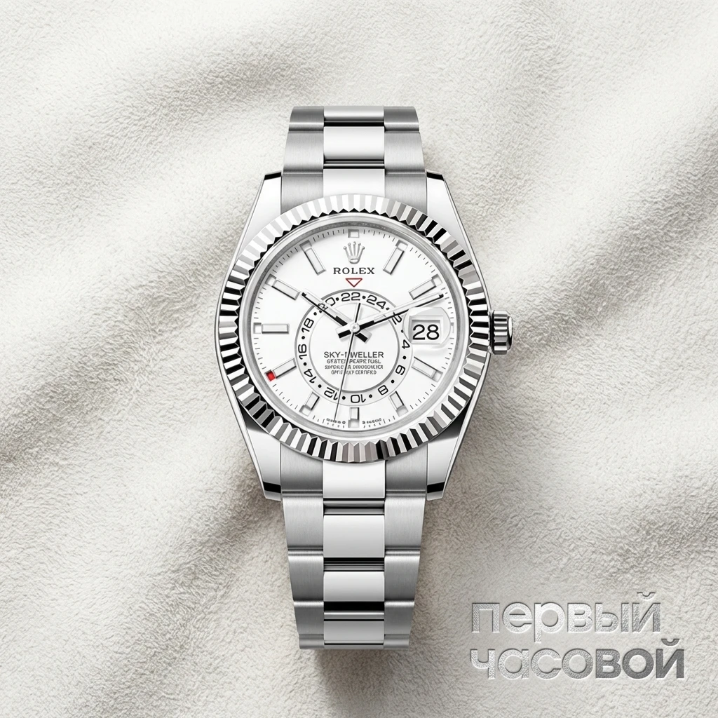 Купить элитные часы Rolex Oyster Perpetual Sky-Dweller White Dial 336934: в наличии в Москве!