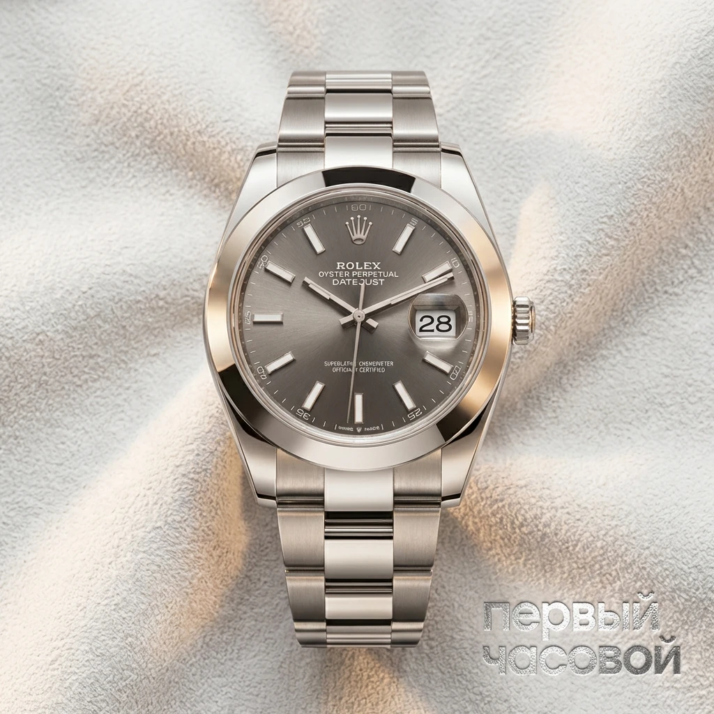 Купить элитные часы Rolex Oyster Perpetual Datejust 41 mm Dark Rhodium 126300: в наличии в Москве!