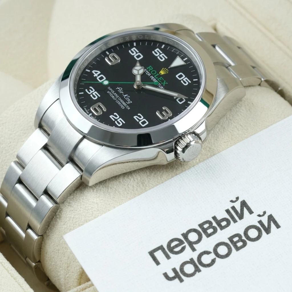 Купить элитные часы Rolex Oyster Perpetual Air King  126900: в наличии в Москве!
