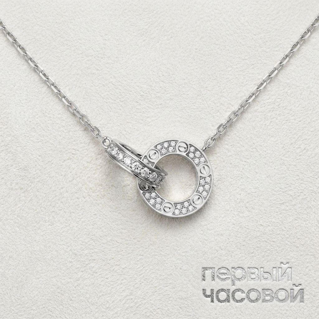 Купить украшение Cartier Love Necklace, Paved B7216300 B7216300: в наличии в Москве!