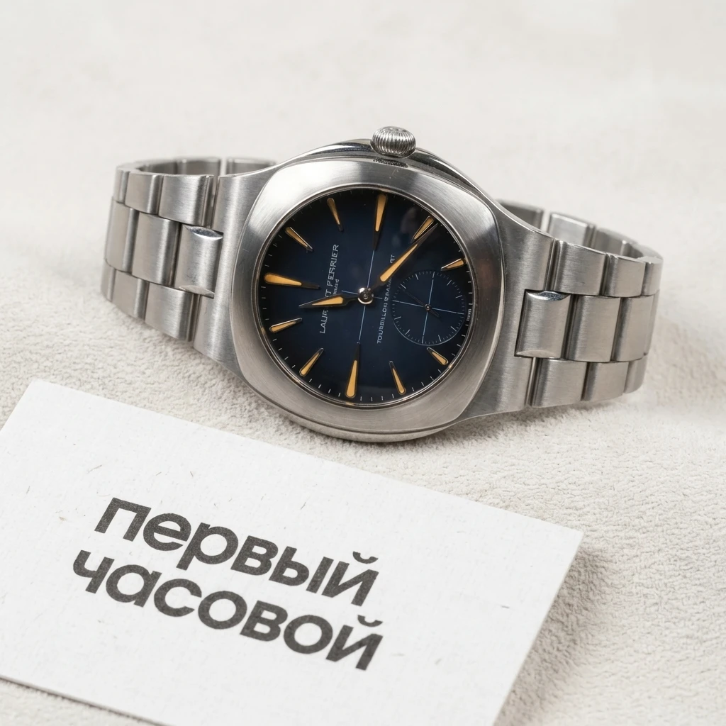 Купить элитные часы Laurent Ferrier Grand Sport Tourbillon Blue Dial LCF041.2.AC.C1GO: в наличии в Москве!